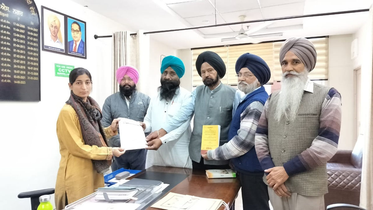 Pakka Morcha will be revived under Reservation Thieves Morcha: Balwinder Singh Kumbhadra sent a demand letter to the Chief Minister through Deputy Commissioner Office.